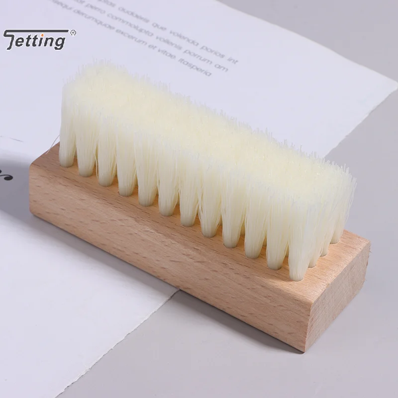 1Pc Multifunctional Shoe Brush Cleaning Tool Wood Handle For Slippers Sneaker Boot Brushes Cleaner Shoes Cleaning Brush