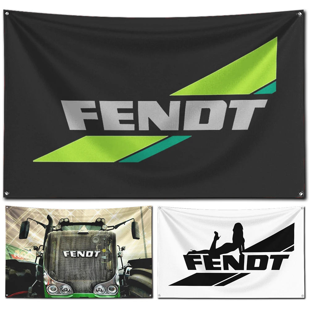 Ft Mechanical Tools F-fendts Flag Polyester Digital Printing Banner for Garage Wall Art Out Door Decoration With Grommets