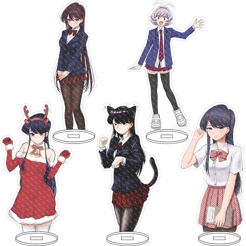 16CM Anime Figure Komi Can't Communicate‌‌ Komi Shouko Osana Najimi Cos Acrylic Stand Ornaments Chrismas Gifts