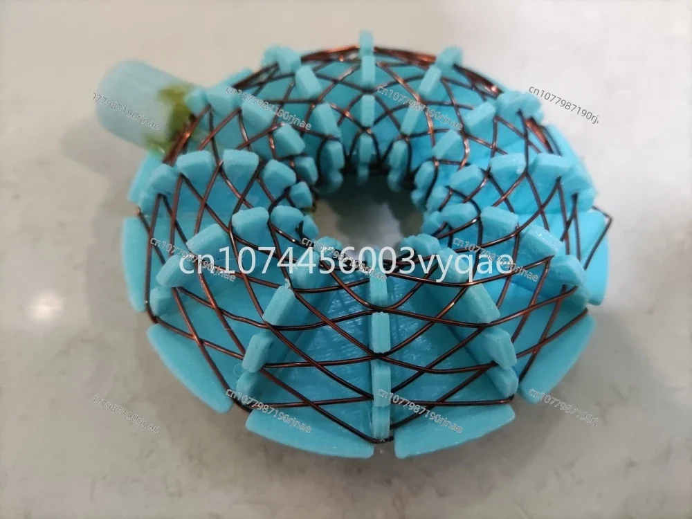 Rodin Rodin Coil Bread Coil Rotating Magnetic Field Coil Frame Free Energy