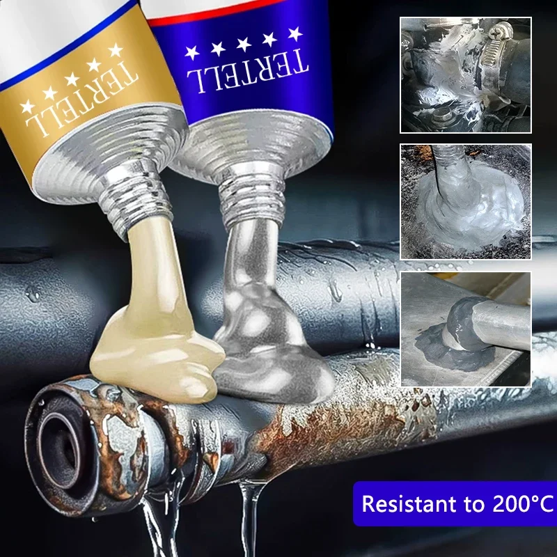 15/50/100g Magic Metal Repair Paste Kit Heat & Cold Resistant Welding Glue for Metal Plastic Wood Waterproof Super Glue Seal