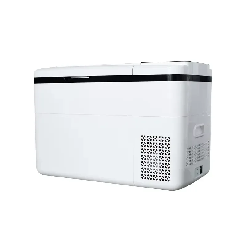 LED Touch Screen Volume 28L DC Car Refrigerator Compressor Car Refrigerator