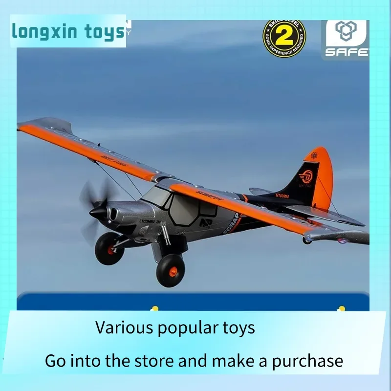 Horizon Hobby Micro Scrappy 800mm Grizzly Fixed Wing RC Airplane Toy Professional Model Remote Control Plane for Kids And Adults