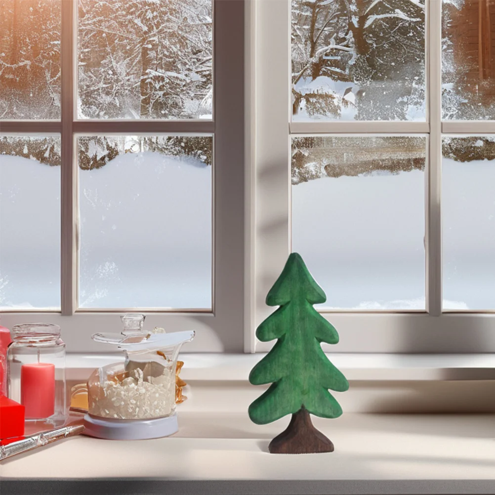

Christmas Tree Tabletop Decor Mini Rustic Xmas Trees For Holiday Winter Mini Artificial Christmas Tree Mantel Shelf