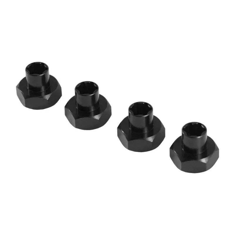 Aluminum Alloy 5mm to 12mm Hex Wheel Hub Adapter Conversion for WPL D12 D14 1/10 MN model D90 MN82 MN99s MN78 Wheels on WPL