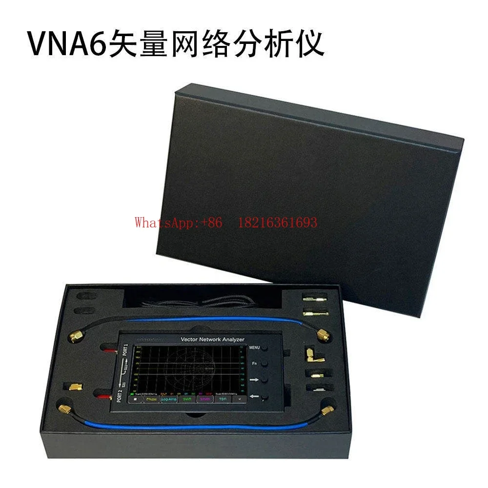 Limited Offer Vector Network Analyzer 1M-6.3GHz S11 S21 Handheld Antenna Analyzer Network Distribution