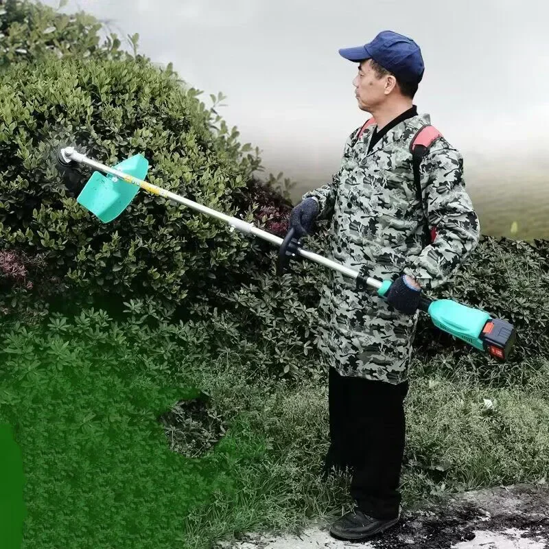 

Portable Lawn Mowers Cordless Lawn Mowers Foldable Knives Garden Tools Handheld Mowers for Lawn Fields