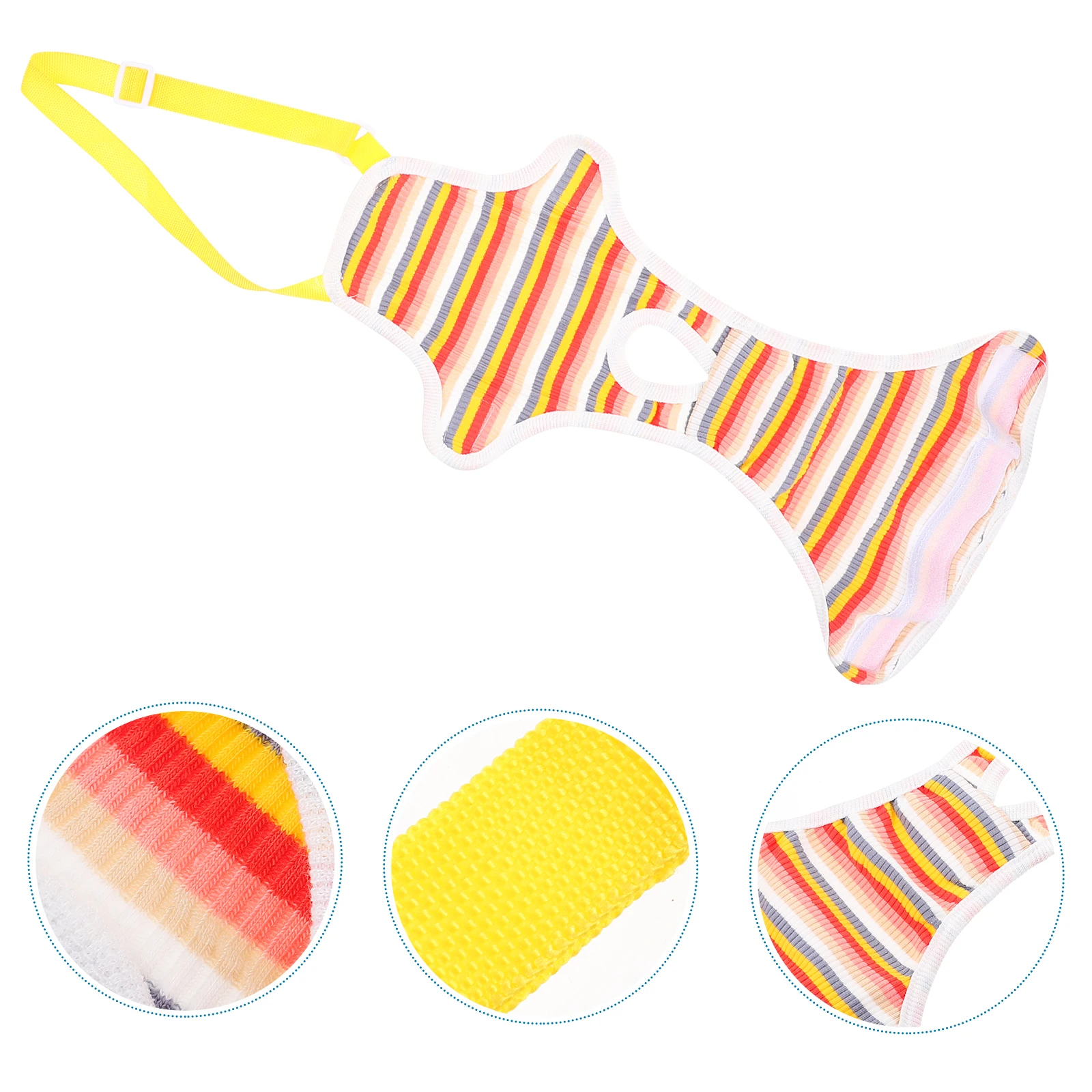 

Dog Diaper Pet Physiological Pants Reusable Nappy Female Dog ange Striped M Adjustable Breathable Puppy Period Clean Supplies