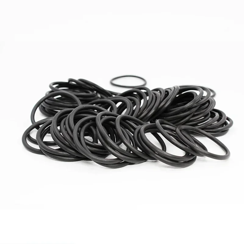 CS1.9mm preto NBR 70A borracha nitrílica O-ring juntas de vedação resistente ao desgaste junta O-ring espessura 1.9mm anel de borracha