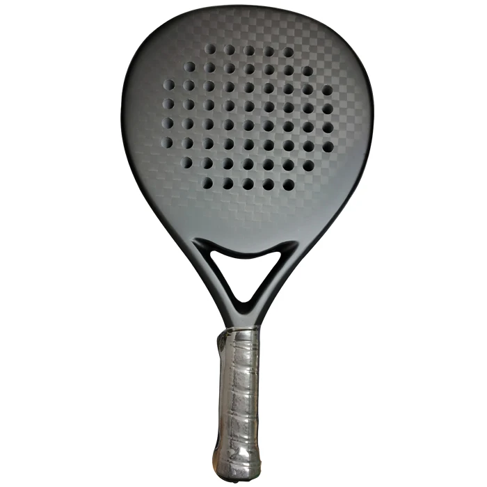 Full Carbon 12K Racket Zonder Logo 100% Grafiet Fabriek Hot Sale Waterdrop Vorm Training Exclusief Tennisracket