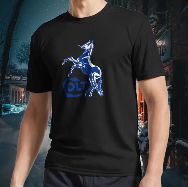 Colts Manufacturing Rampant Colt Logo Unisex T-Shirt Funny Size S to 5XL