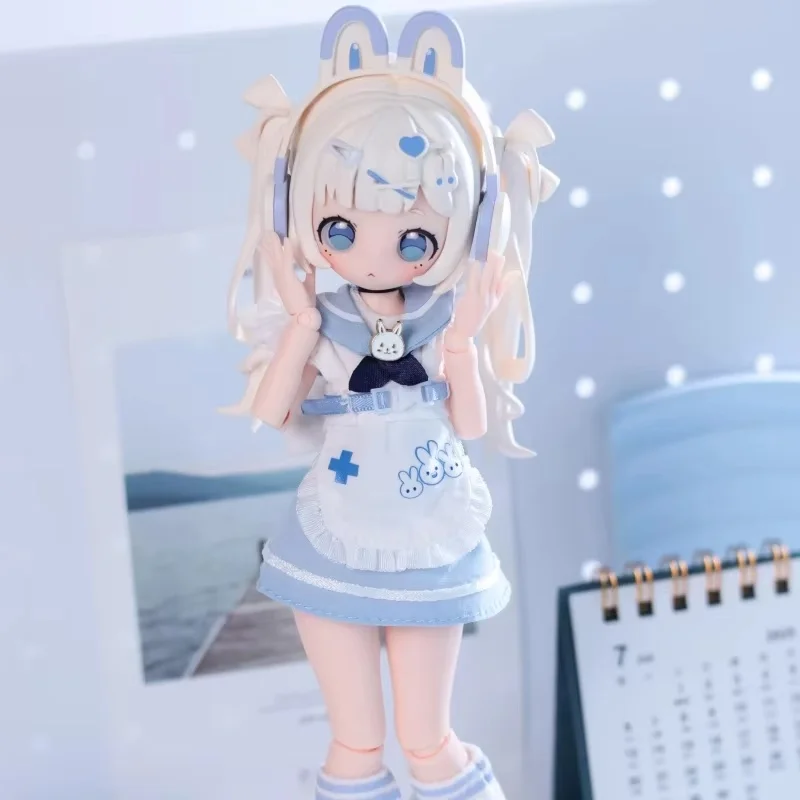 

Оригинальная Wanmeng Sugary, десертная вечеринка для девочек, BJD, слепая коробка, 8-точечная подвижная фигурка, кукла, украшение для рабочего стола, подарок на день рождения для девочки