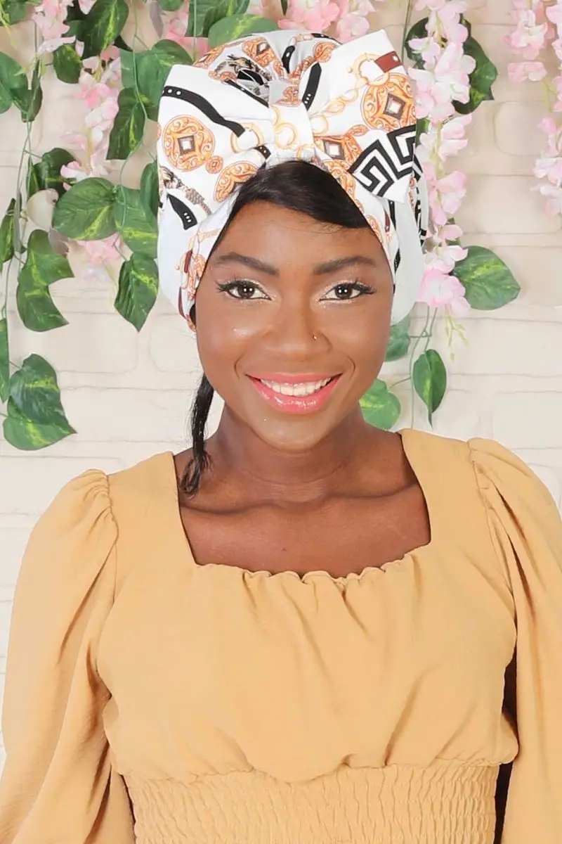 Pola Elegan Tulang Berpola Busur Raksasa