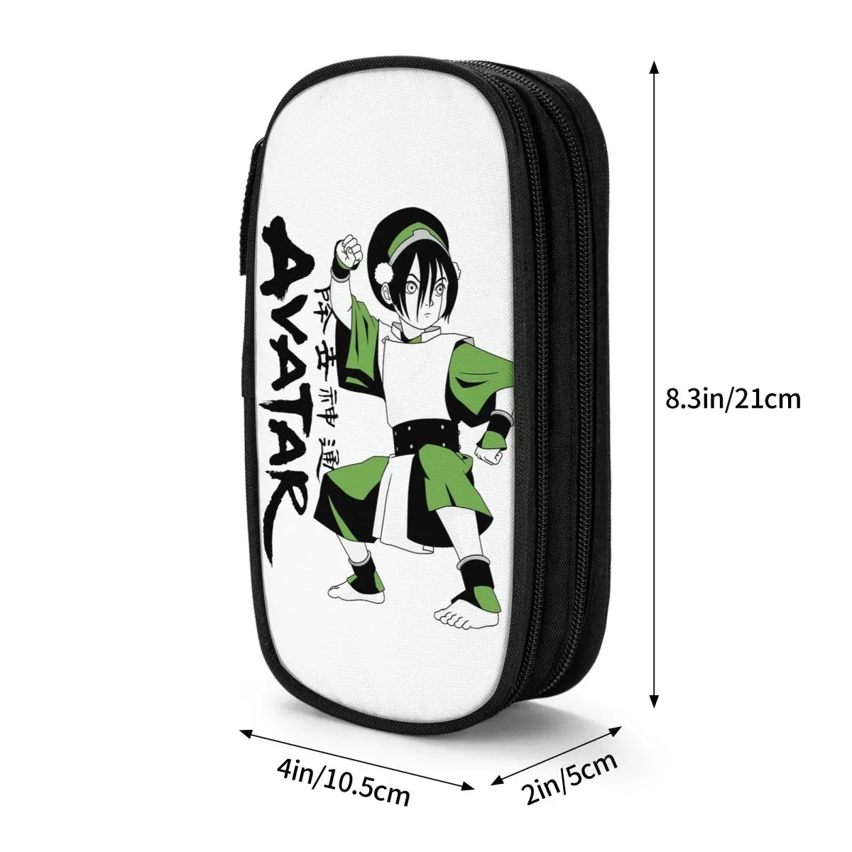 Avatar De Laatste Airbender Etui Toph Earthbending Master Pen Box Big Capacity Studenten School Cosmetische Potlood