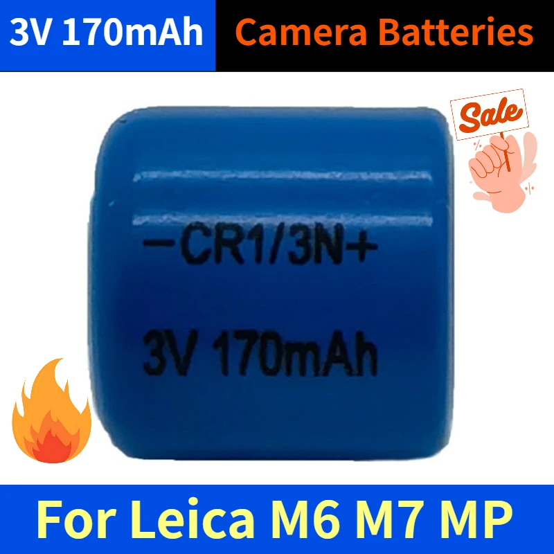 

3V 170mAh Camera Batteries DL1/3N CR1/3N for Leica M6 M7 MP