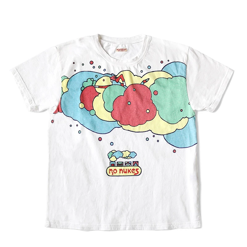 

Футболка Kapital Kountry Swimming Happy Face с коротким рукавом, 2 размера, с круглым вырезом, повседневная летняя модная мужская футболка для ежедневной носки