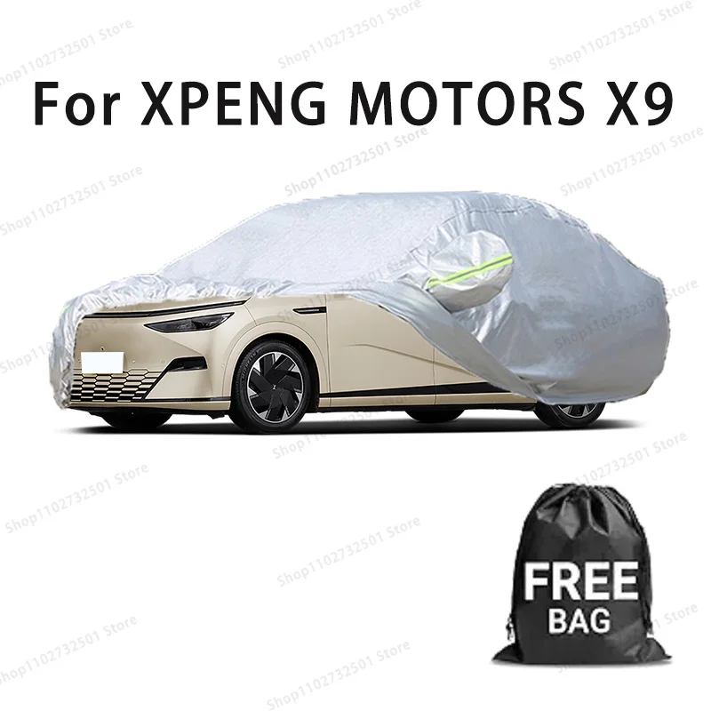 

Car cover For XPENG MOTORS X9 Full cover Waterproof sun protection cover Scratch resistant cars accessories