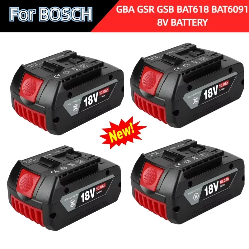 

8.0Ah Battery Original for Bosch 18V Professional GBA GBH GSR GSB BAT618 BAT609 BAT620 Replacement Battery