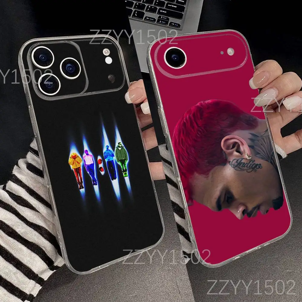 

Chris Brown 11:11 RAPPER For iPhone 17,16,15,14,13,12,11 Pro,Max,Plus,X,XS,XR,SE4,E Mini Transparent Soft Protective Shell