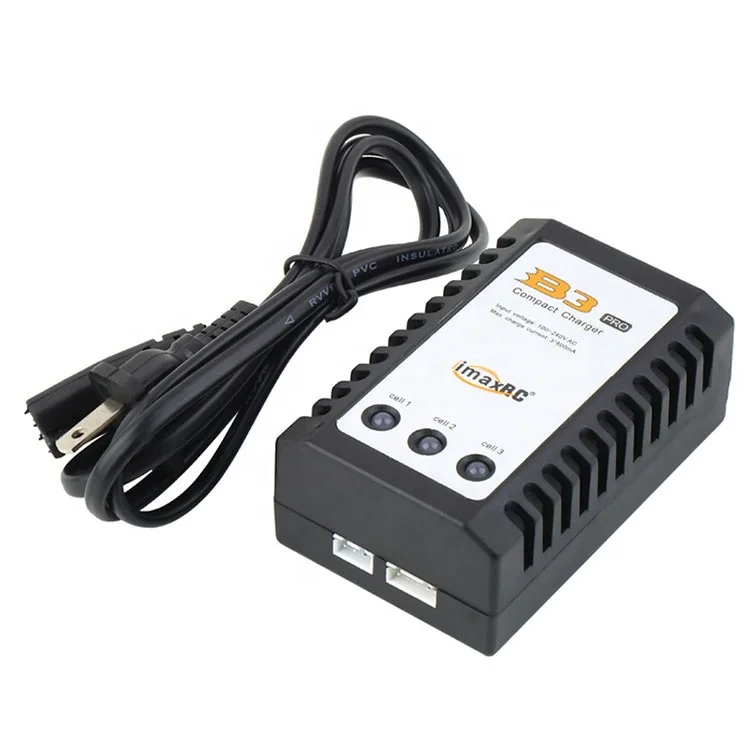 10 PCSIMAX B3 Pro شاحن مدمج 10 واط 2 ثانية 3 ثانية يبو بطارية شاحن ميزان ل RC هليكوبتر الطائرة بدون طيار قطع غيار السيارات