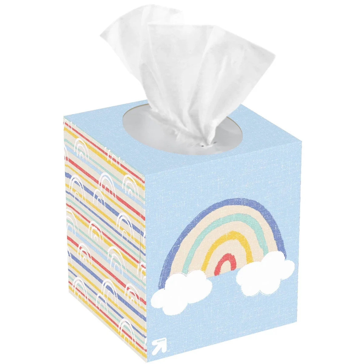2-Ply Soft & Strong Facial Tissues, Disposable Square Box Face Tissues for Home Office Daily Use, 4 Boxes