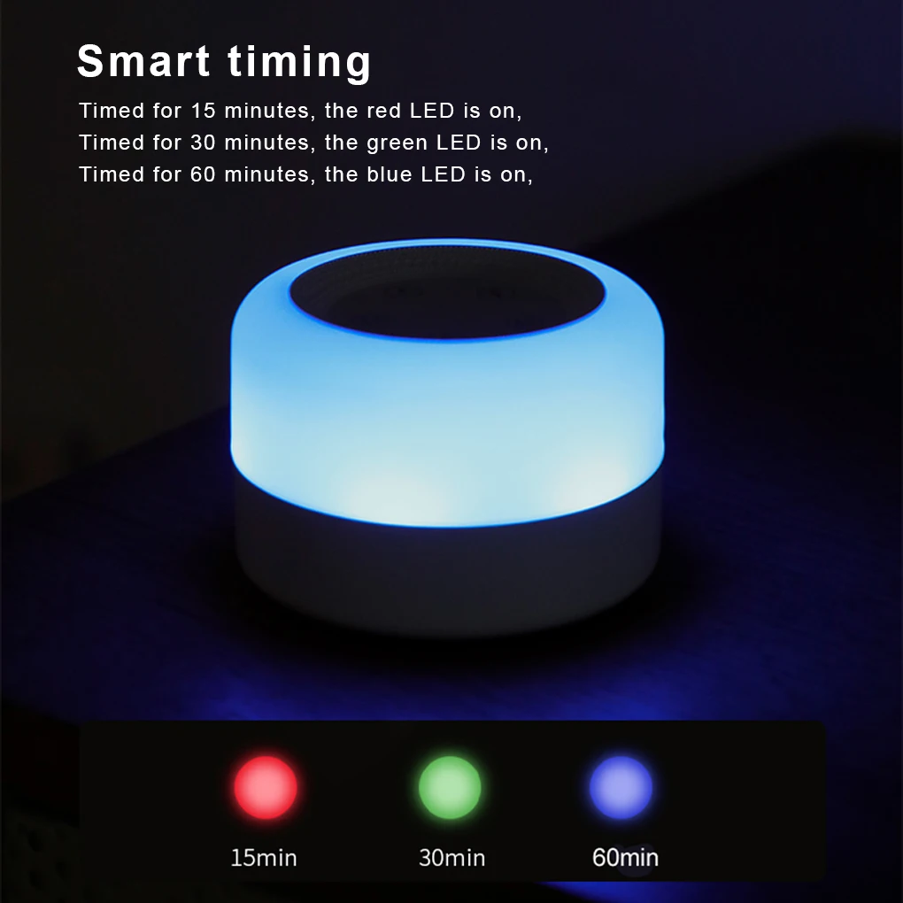 Sleep Colored Sound Machine Soother Lighting Music Meditation Memory  Aid
