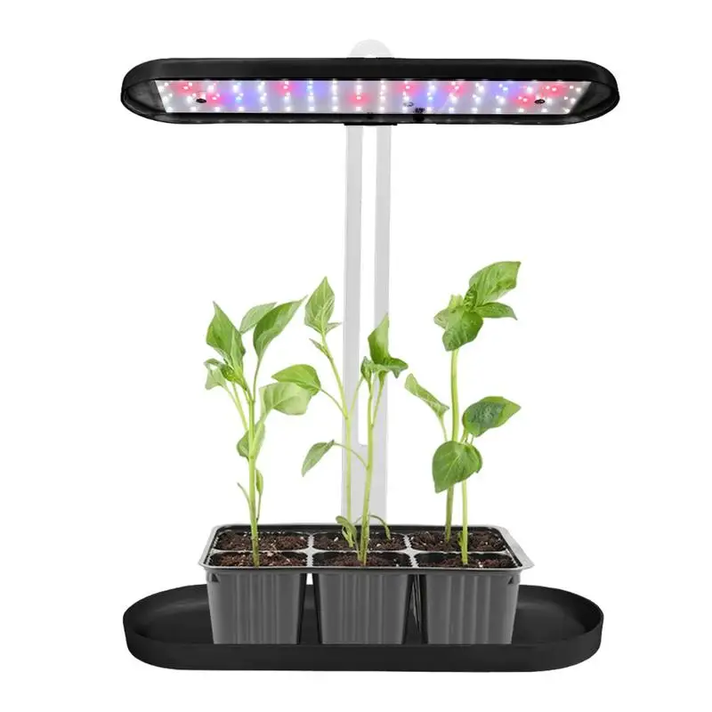 Plant Lights For Indoor Growing Full Spectrum LED Houseplant Growing Lamp Automatically Adjustable Growing Light For Balcony