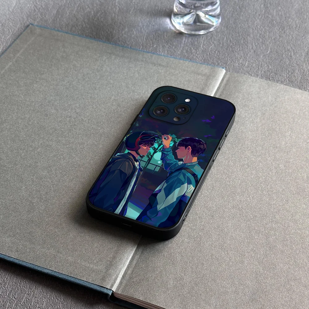 حافظة هاتف W-Weak-Hero Class 1 لهاتف آيفون 16 15 11 13 14 Pro Max 7 8 Plus X Xr Xs Max 12 حافظة غطاء أسود صغير #5