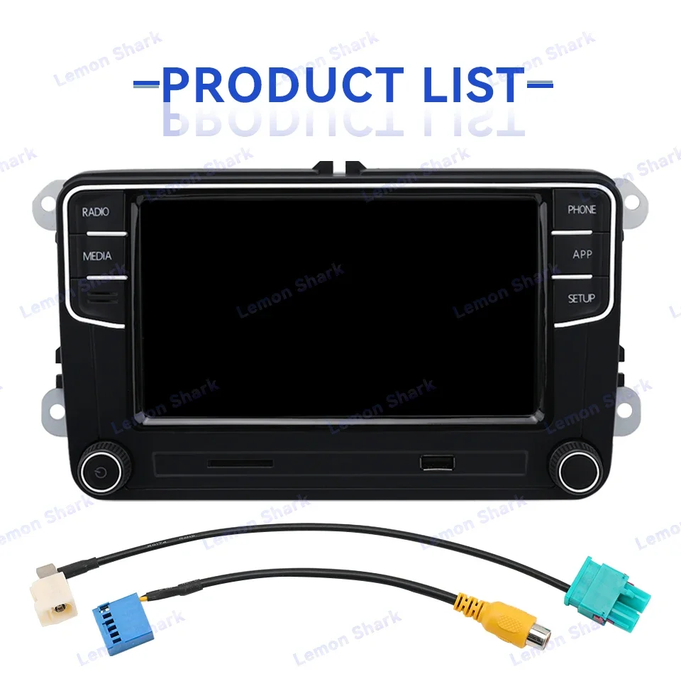 7 بوصة MIB Carplay راديو السيارة Noname RCD780 Pro أندرويد السيارات بلوتوث لاعب شاشة تعمل باللمس لشركة فولكس فاجن جولف باسات تيجوان العلبة جيتا