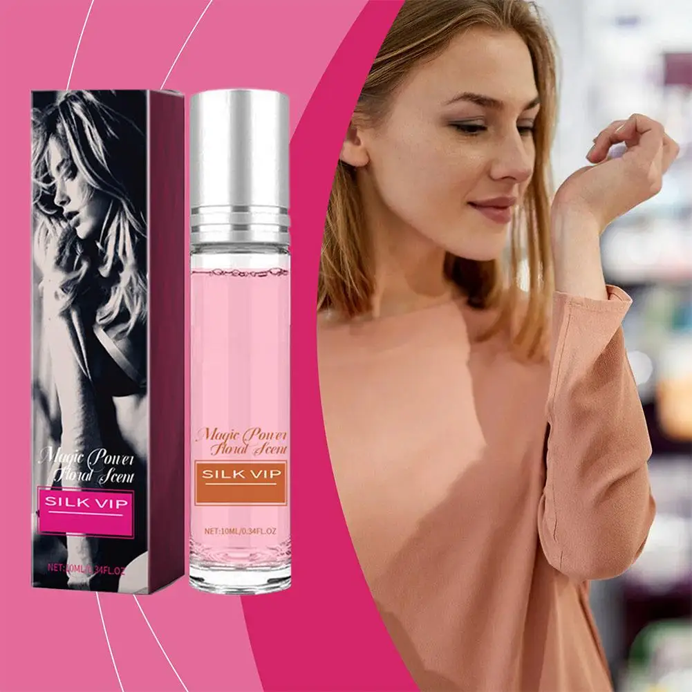 1 pz Affascinante Floreale Eau De Parfum da Donna Fragranza di Lunga Durata 10 ml Spray per il Corpo Profumo Rilascio Feromoni Magiche