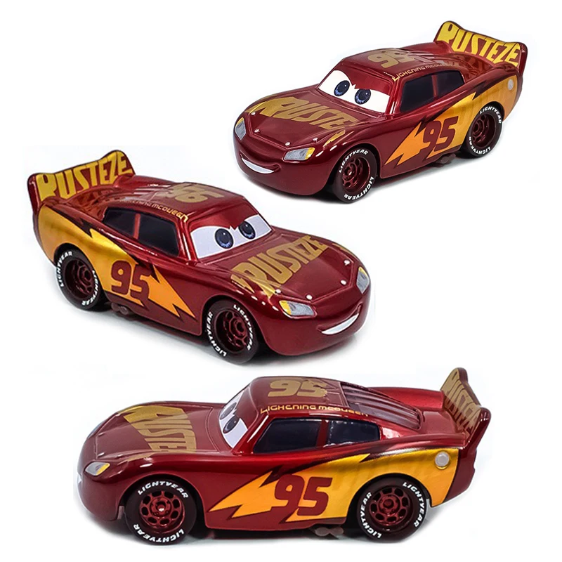 

Disney Pixar Car 3 Toys Lightning Mcqueen Collection Cars 1:55 Литой под давлением металлический автомобиль No 95, красная модель автомобиля из сплава, подарок для мальчиков и детей