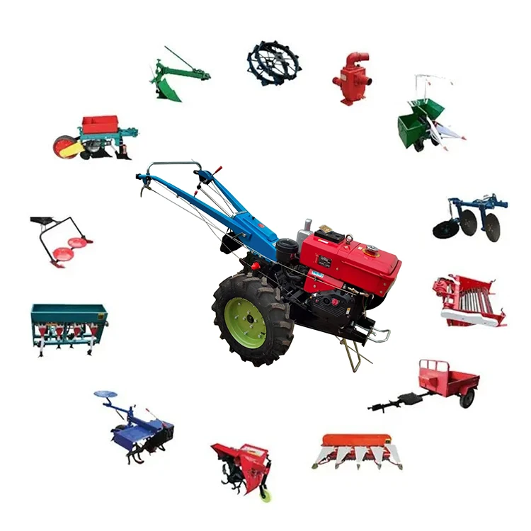 Agricultural Hand Tractor Walk Behind Hand Tractors For Agriculture Hand Tractor Rotary Tiller