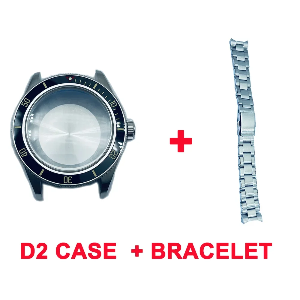 Watch Modify Parts Solid Vintage 38mm Stainless Steel BB58 Black Bay Style Watch Case Sapphire Suitable For NH35/36 Movement image 3