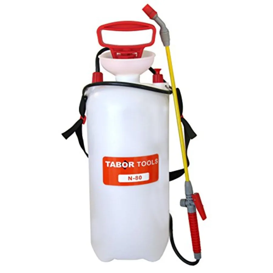 2.0 Gallon Lawn and Garden Pump Pressure with Pressure Relief Valve Adjustable Shoulder Strap and Adjustable Wand Nozzle 2.0 Ga