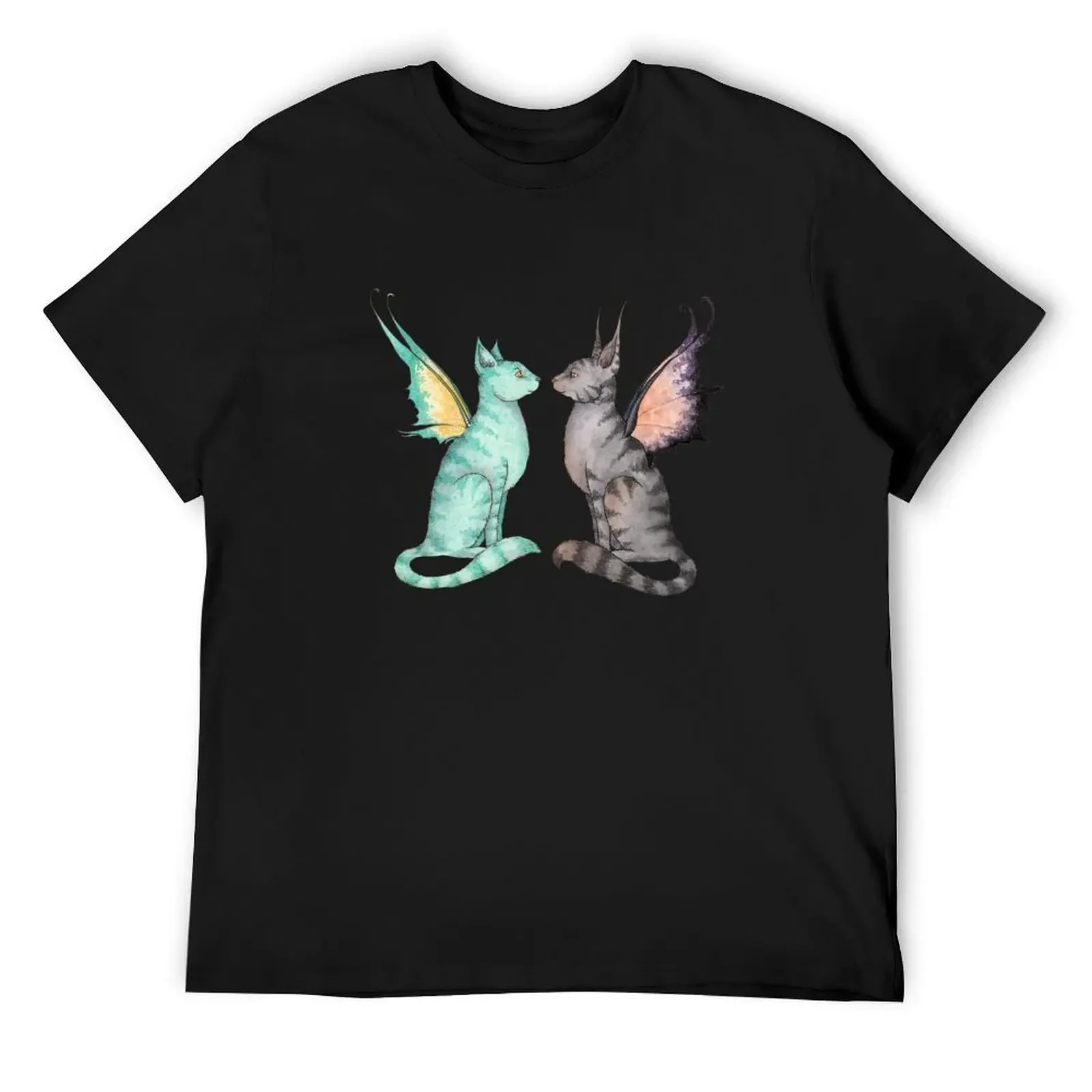 

Fairy Cats T-Shirt Personalized t-shirt Funny t-shirts vintage clothes mens graphic t-shirts
