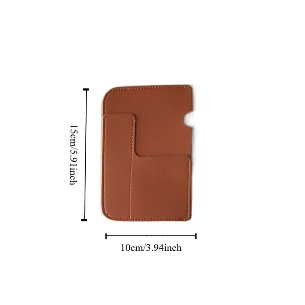 Multiple Card Slots Passport Holder Wallet Solid Color Ultra-thin Portable Passport Bag Multi-card Holders Lightweight