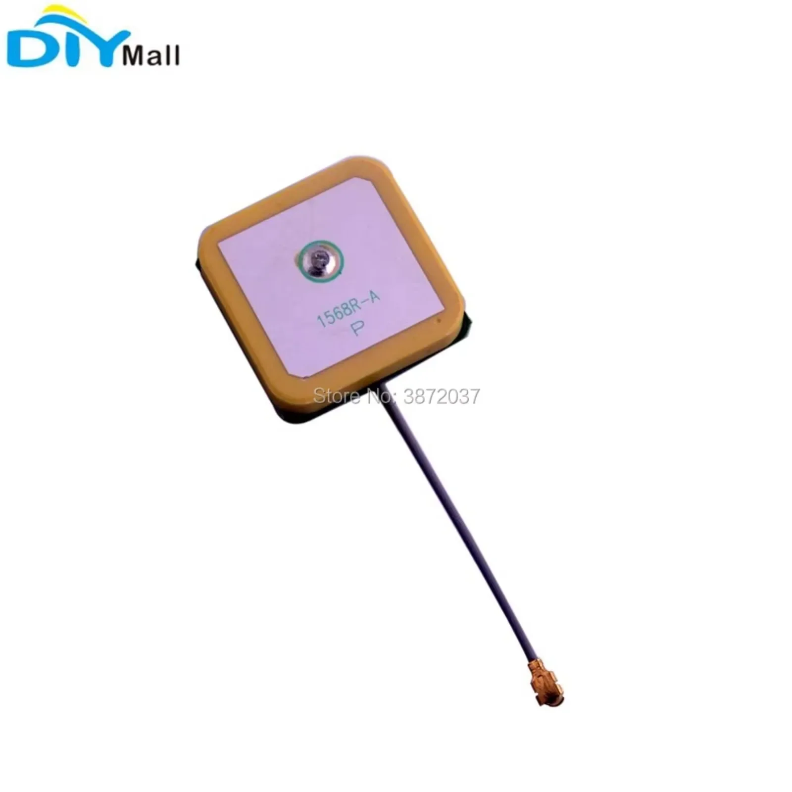 10pcs/lot 25x25x6.5mm GPS Beidou Active Antenna IPX Connector 1575.42MHZ 1561MHz