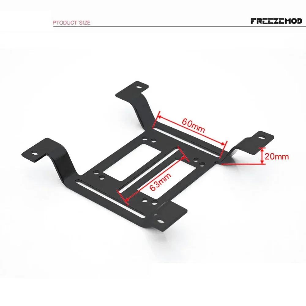 FREEZEMOD Trapezoidal Bracket Is Used To 120mm Install Radiator, Water Tank, Water Pump with M3 Screw, Water-cooled PC MOD ZJ-TM