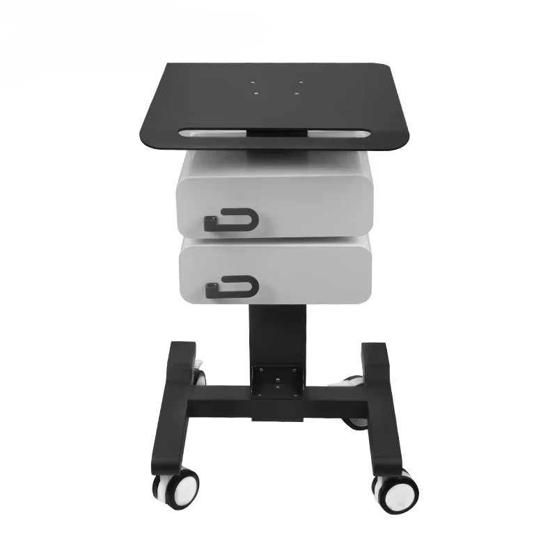 Wholesale Salon Furniture Beauty Hair Salon Trolley Beauty Salon specialized Double Drawer Trolley Equipment