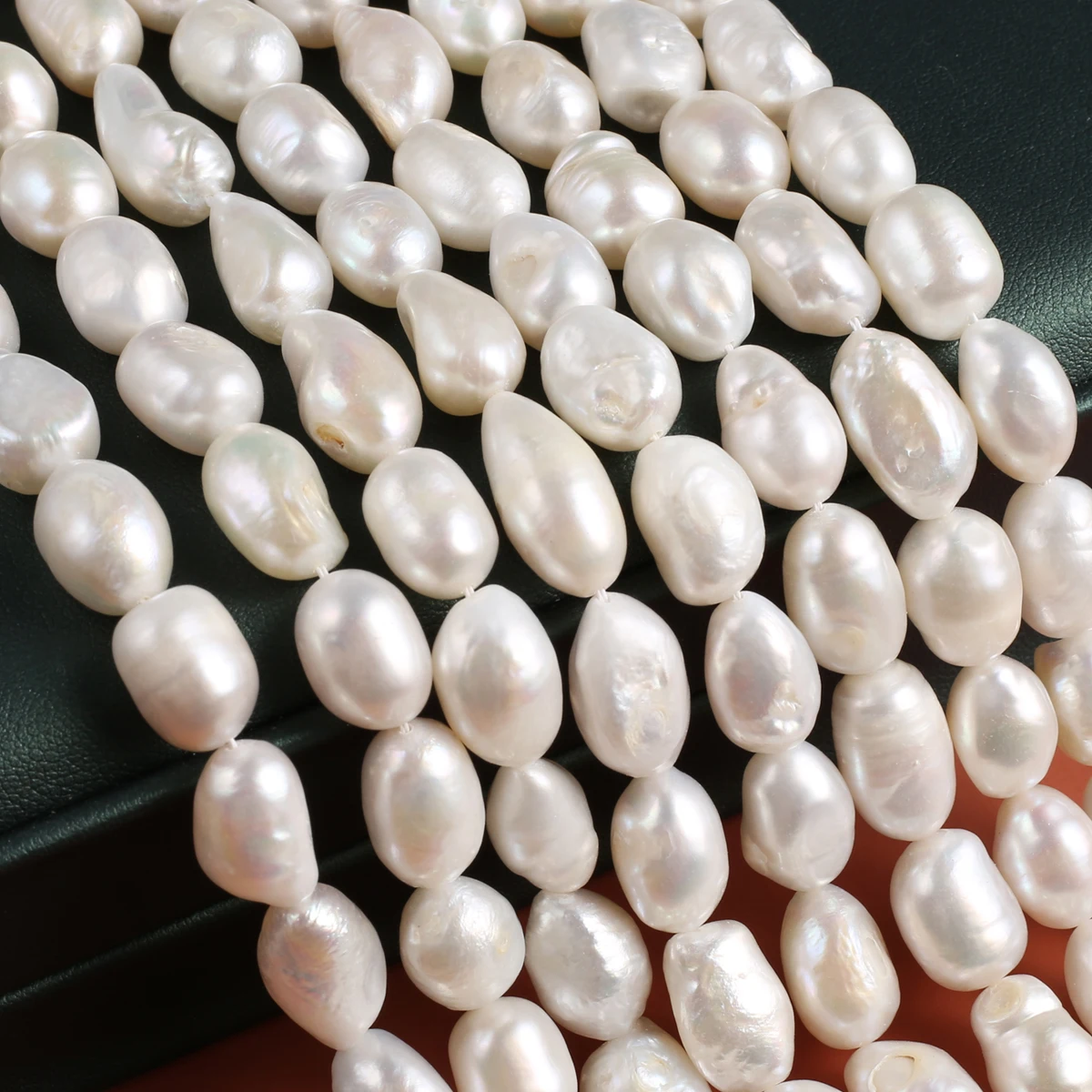 Natural Pearl Straight Hole Beads Exquisite Shape Elegant Appearance For DIY Jewelry Making Handmade Bracelet Necklace