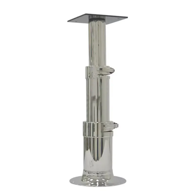 Marine Adjustable Stainless Steel Marine Suspension Boat for SEAT Chair Triple Stage Table Pedestal