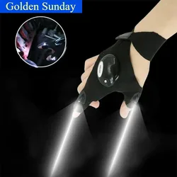 Fishing Equipment Accessories Glove With Led Fingerless Cycling Gloves With Lights Gloves for Light Fingers Mittens Apparel