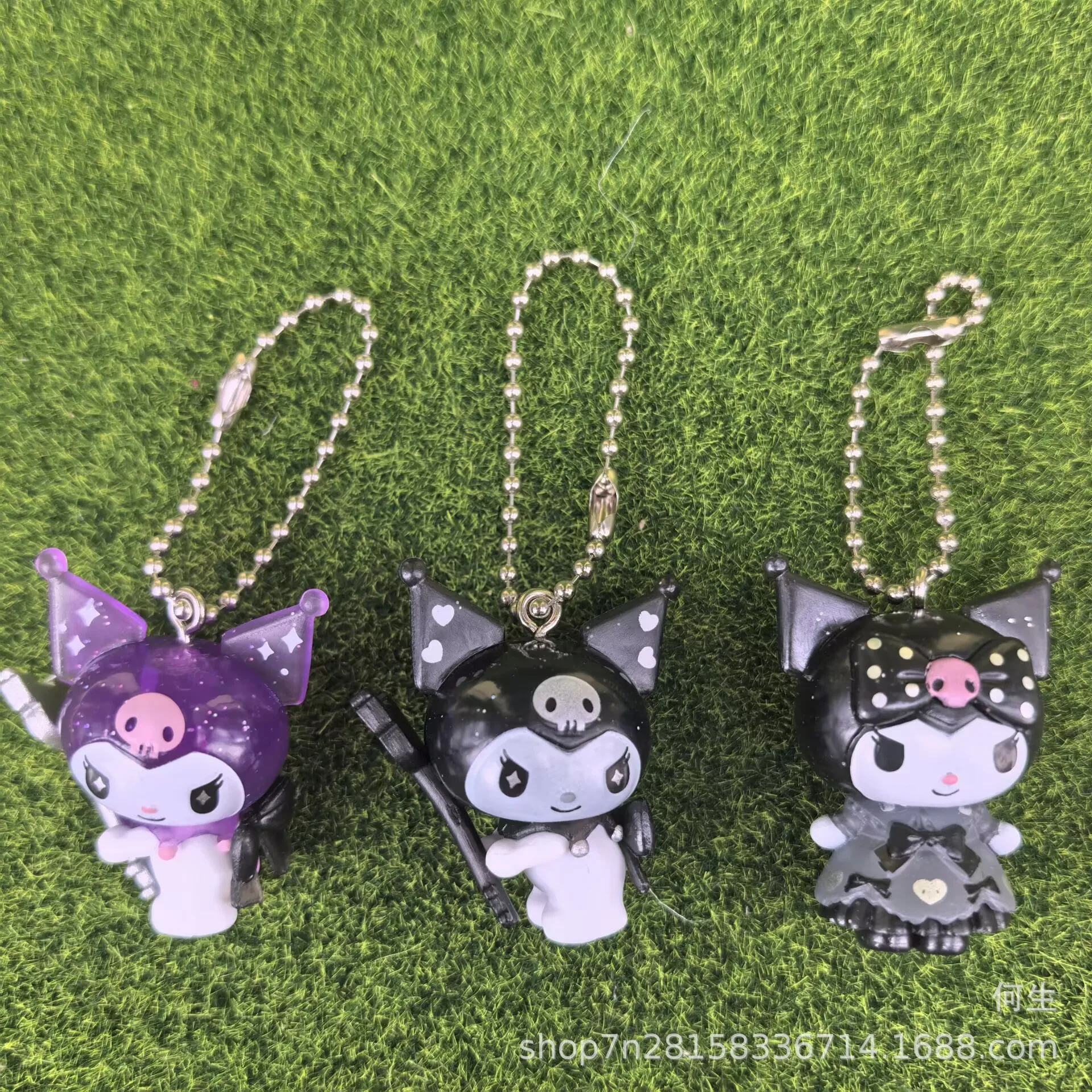 Sanrio Kuromi Dunkle Magie Themen-Maskottchen Schlüsselanhänger Mystery Blind Box Geschenke Spielzeugmodell Anime-Figuren Sammelornamente – Detail 5