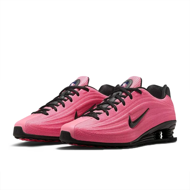 

Nike SHOX Z Fashionable, Versatile, Durable Low-Top Outdoor Sports and Casual Running Shoes for Women, Magenta HQ7540-601