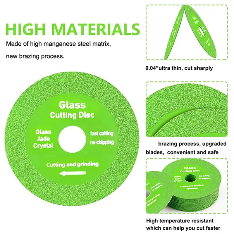 

T19C Glass Cutting Disc 115X22.23Mm Diamond Marble Saw Blade Tile Jade Special Polishing Cutting Blade