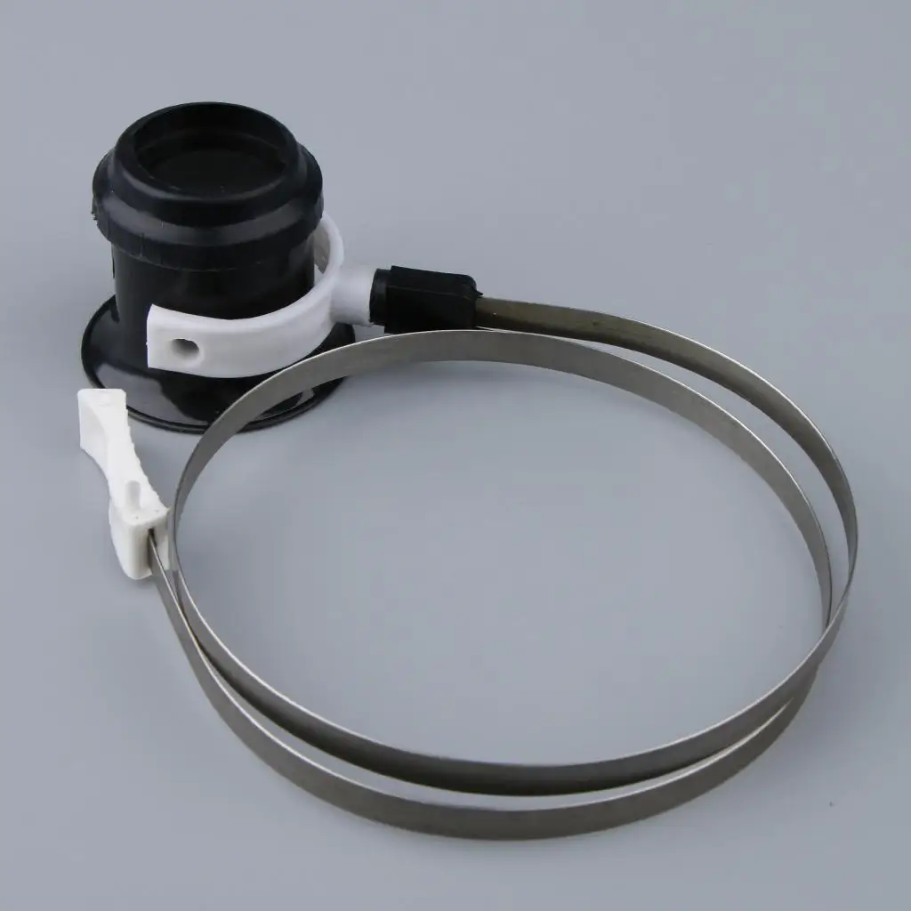 3X 4X 5X Lupenlupe Juwelier Uhrenreparatur mit Draht-Augenlupe