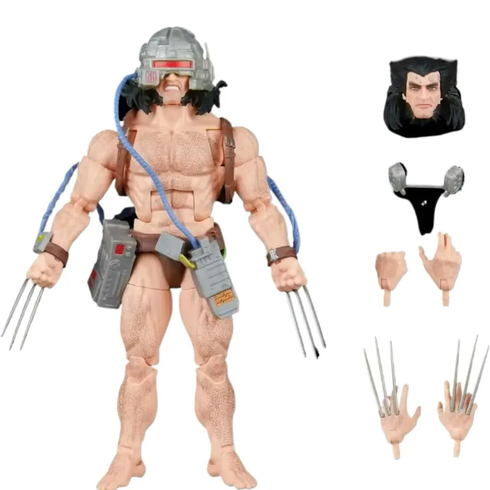 Tarjeta de 6 pulgadas de Hasbro Marvel Legends X-Men, Wolverine experimental, Mystique