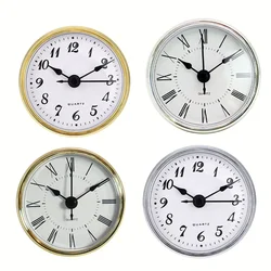 70mm Quartz Clock Insert Movement Home DIY Roman Arabic Numerals Clock Mechanism Inserts Movement Quartz Clock Repair Parts