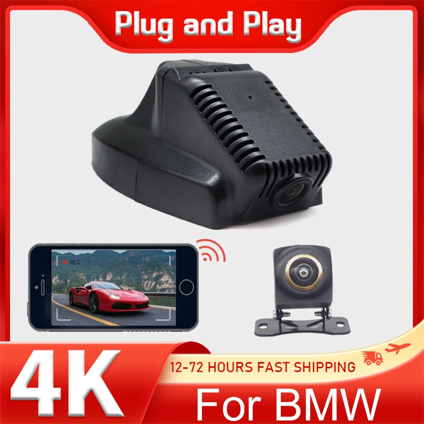 

Новый Автомобильный видеорегистратор 4K Wifi DVR видеорегистратор для BMW 320i e46 e90 e91 e92 e30 530i e60 f10 e39 e34 e36 x1 e84 x5 e70 e53 e87