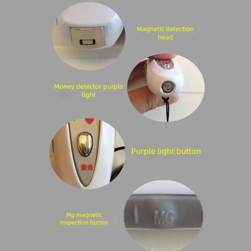 القلم محول الأموال المحمولة ضوء الفلورسنت التحقق المغناطيسي توسيع 24BB